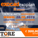 EXOCAD - EXOPLAN - "AKTIV WORKSHOP" mit 10 PC´s -DENSEO GmbH