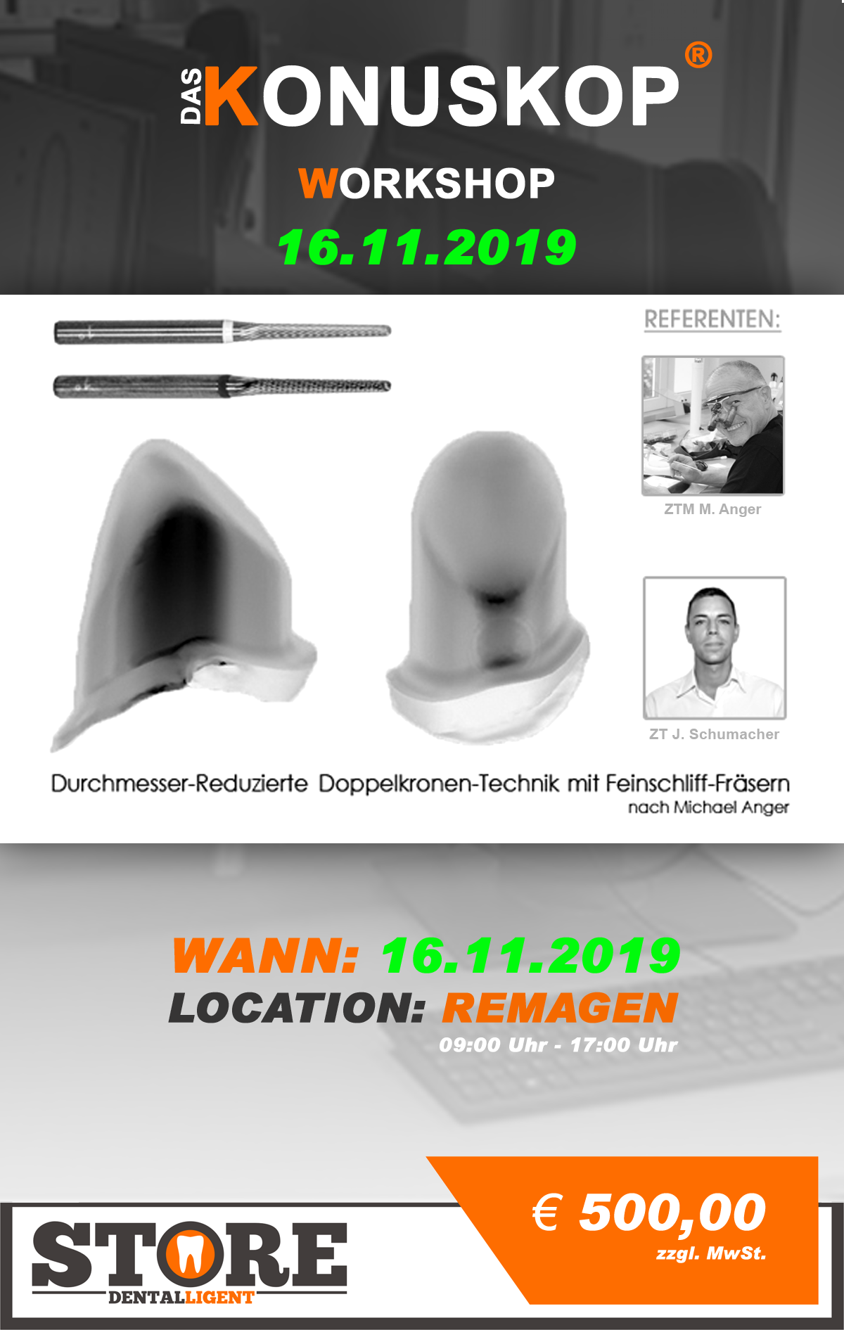 Das Konuskop® - der Fräskurs AUSVERKAUFT