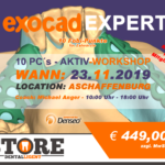 EXOCAD - EXPERT - "AKTIV WORKSHOP" AUSVERKAUFT