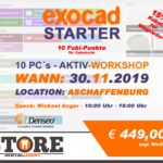 EXOCAD - STARTER - "AKTIV WORKSHOP" AUSVERKAUFT