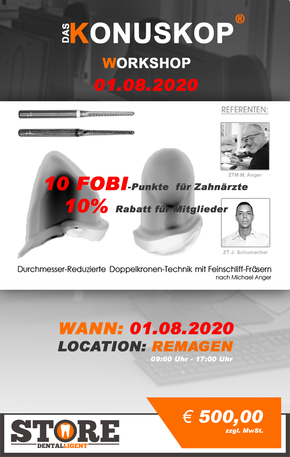 Das Konuskop® - der Fräskurs