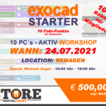 EXOCAD - STARTER - "AKTIV WORKSHOP" in REMAGEN