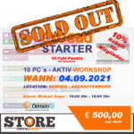 AUSVERKAUFT - EXOCAD - STARTER - "AKTIV WORKSHOP"