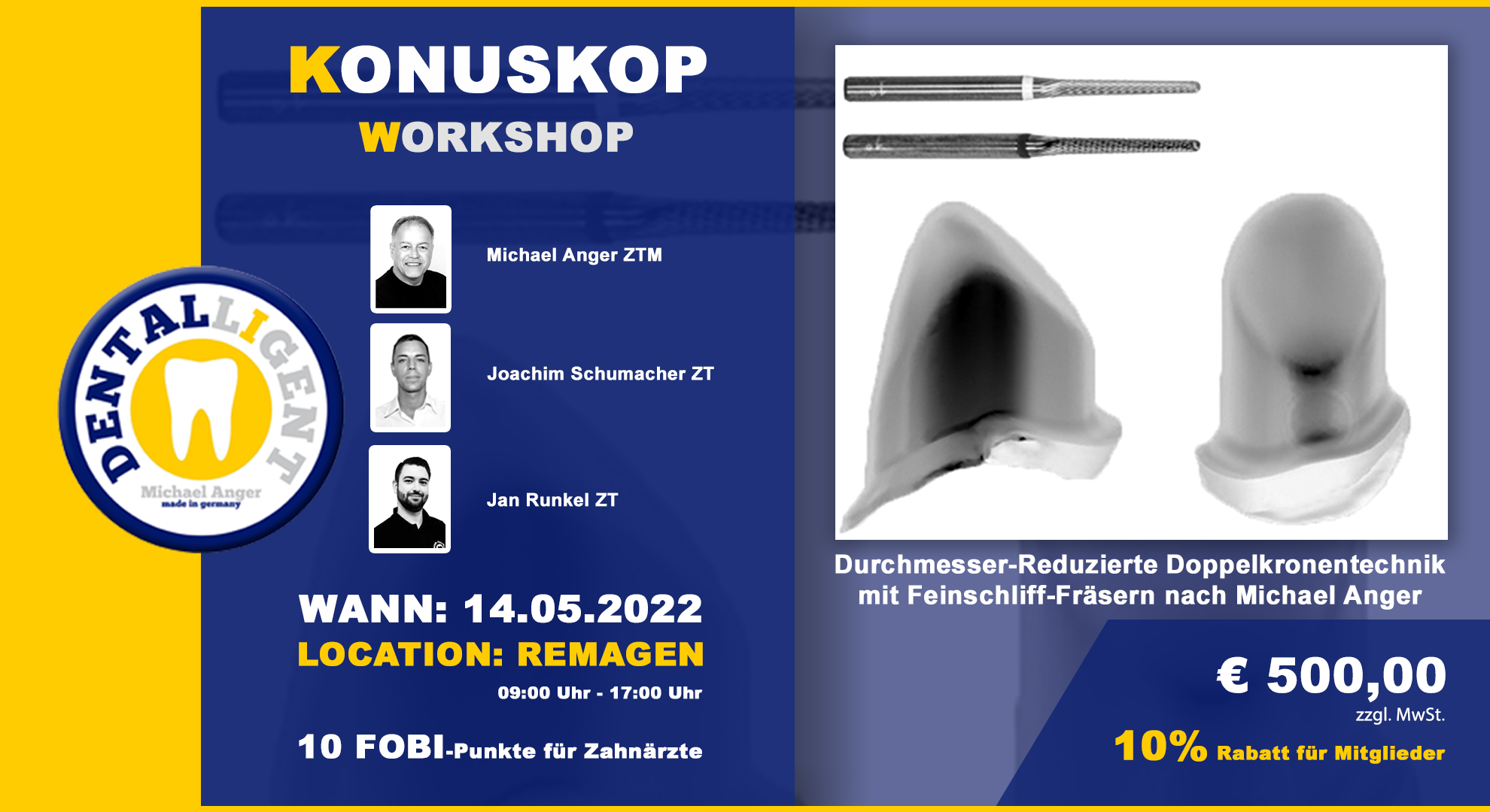 Das Konuskop® - der Fräskurs