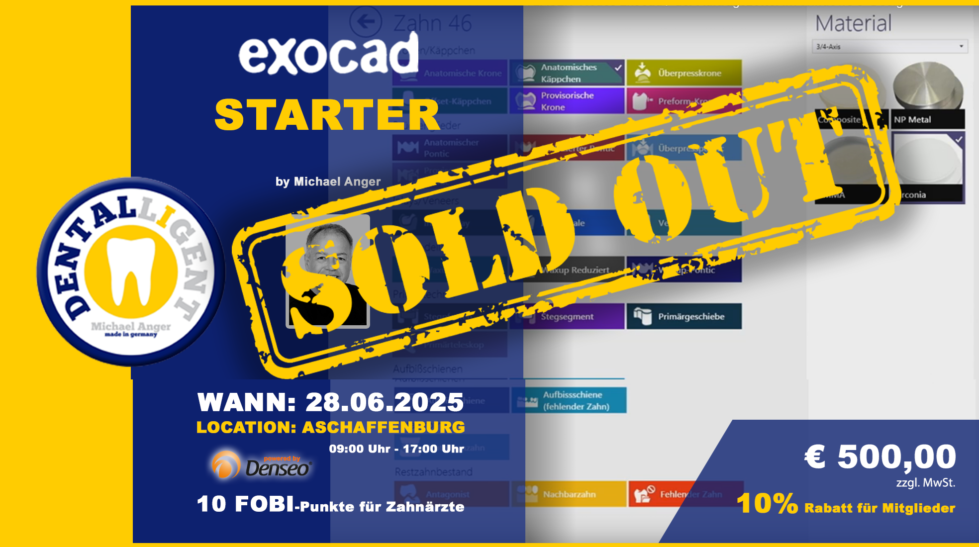 EXOCAD – Starter in Aschaffenburg - aktiv Workshop